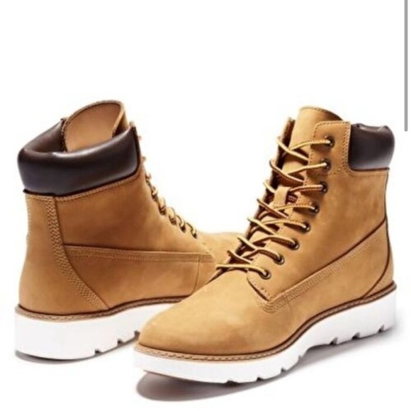 Timberland Keeley field 6 inch boot yellow nubuck size 6 - Picture 2 of 12